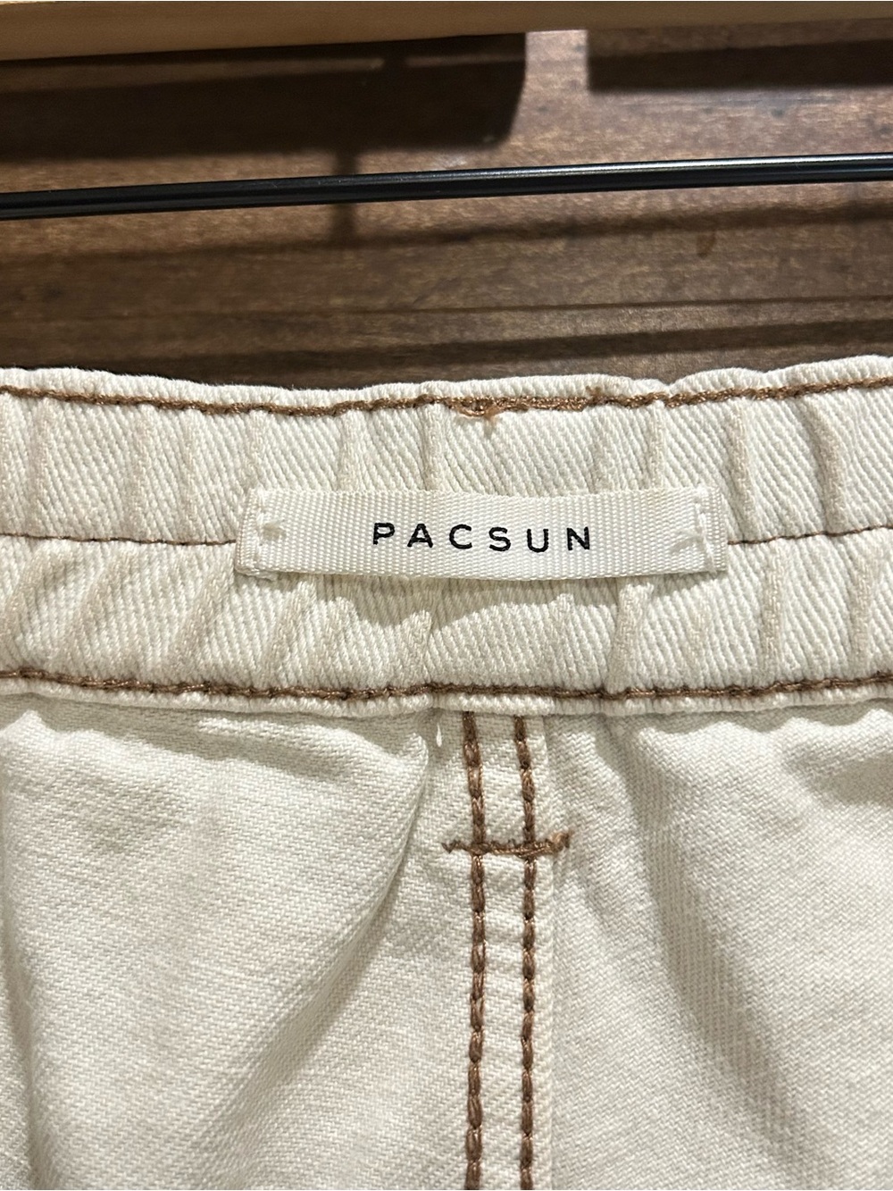 PacSun Bone Utility Cargo Pants Elastic Waist Pristine XS - Picture 8 of 11